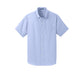 Port Authority® Short Sleeve SuperPro™ Oxford Shirt - Oxford Blue