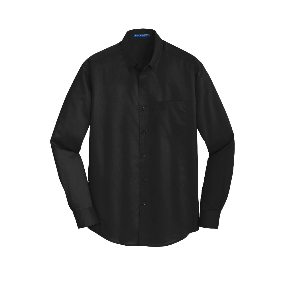Port Authority® SuperPro™ Twill Shirt - Black
