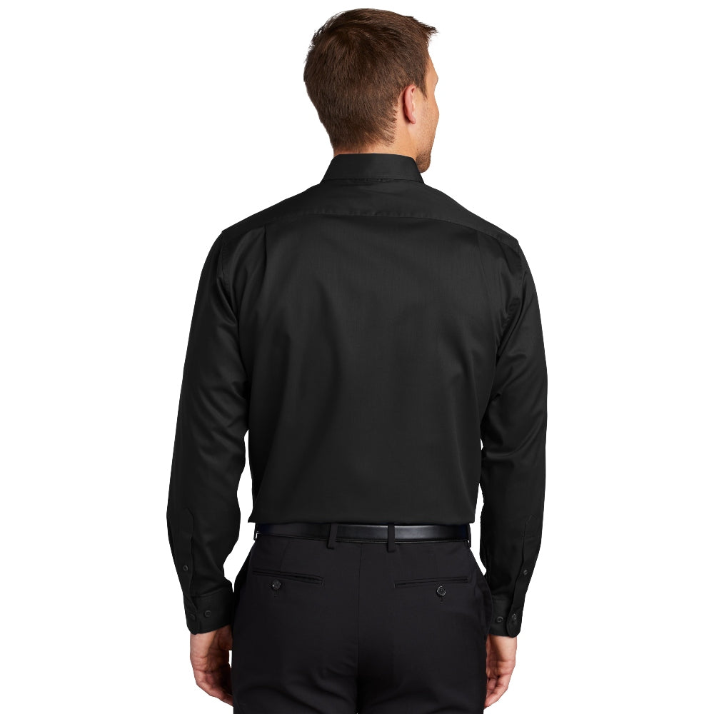 Port Authority® SuperPro™ Twill Shirt - Black