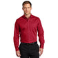 Port Authority® SuperPro™ Twill Shirt - Rich Red