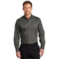 Port Authority® SuperPro™ Twill Shirt - Sterling Grey