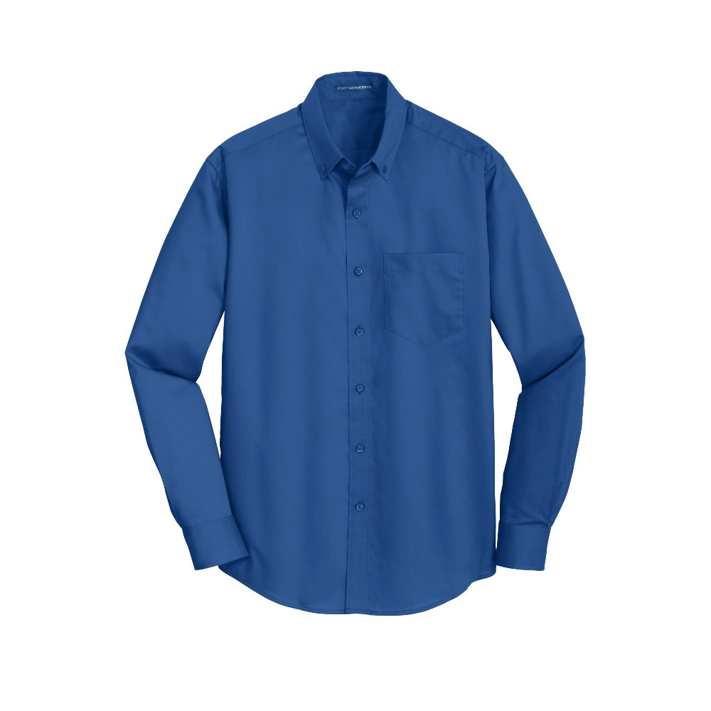 Port Authority® SuperPro™ Twill Shirt - True Blue