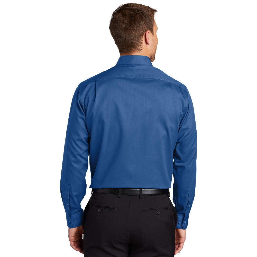 Port Authority® SuperPro™ Twill Shirt - True Blue