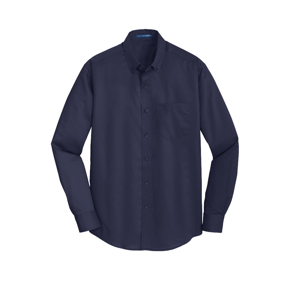 Port Authority® SuperPro™ Twill Shirt - True Navy
