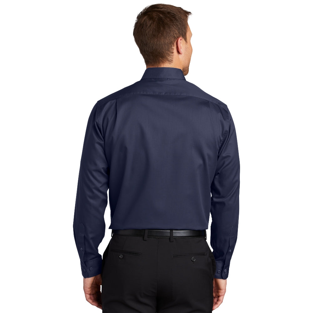 Port Authority® SuperPro™ Twill Shirt - True Navy