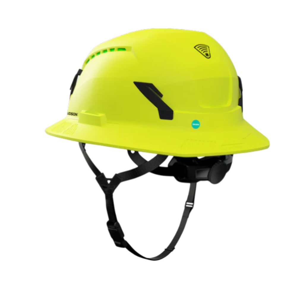 Studson SHK-1 Full Brim Vented - Hi-Vis Yellow