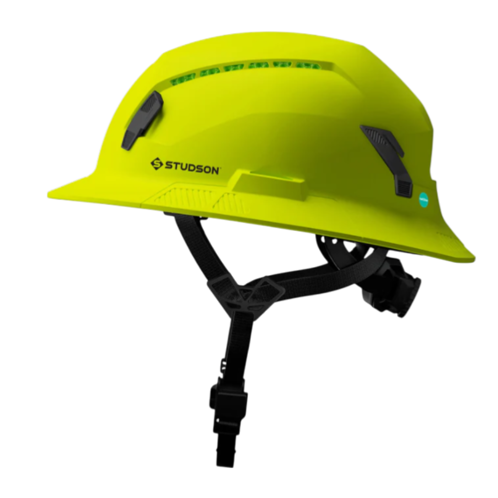Studson SHK-1 Full Brim Vented - Hi-Vis Yellow