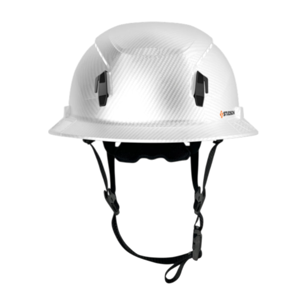 Studson SHK-1 Full Brim Vented - White Carbon