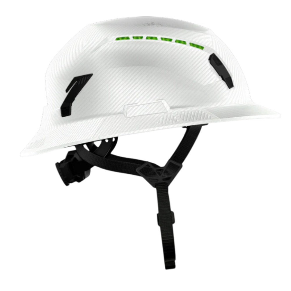 Studson SHK-1 Full Brim Vented - White Carbon
