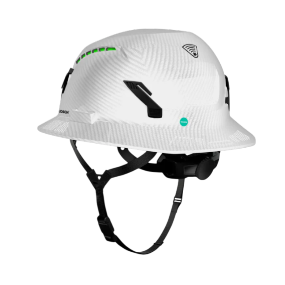 Studson SHK-1 Full Brim Vented - White Carbon