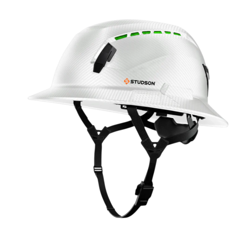 Studson SHK-1 Full Brim Vented - White Carbon