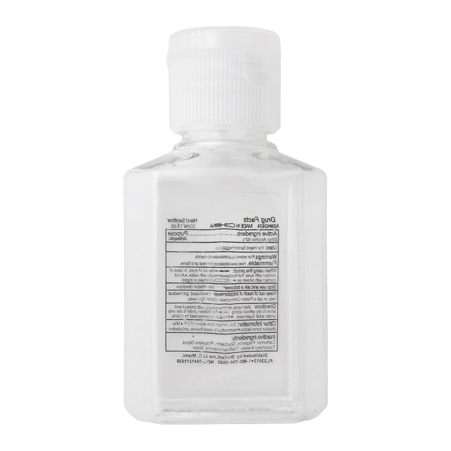1oz Squirt Hand Sanitizer - Clear