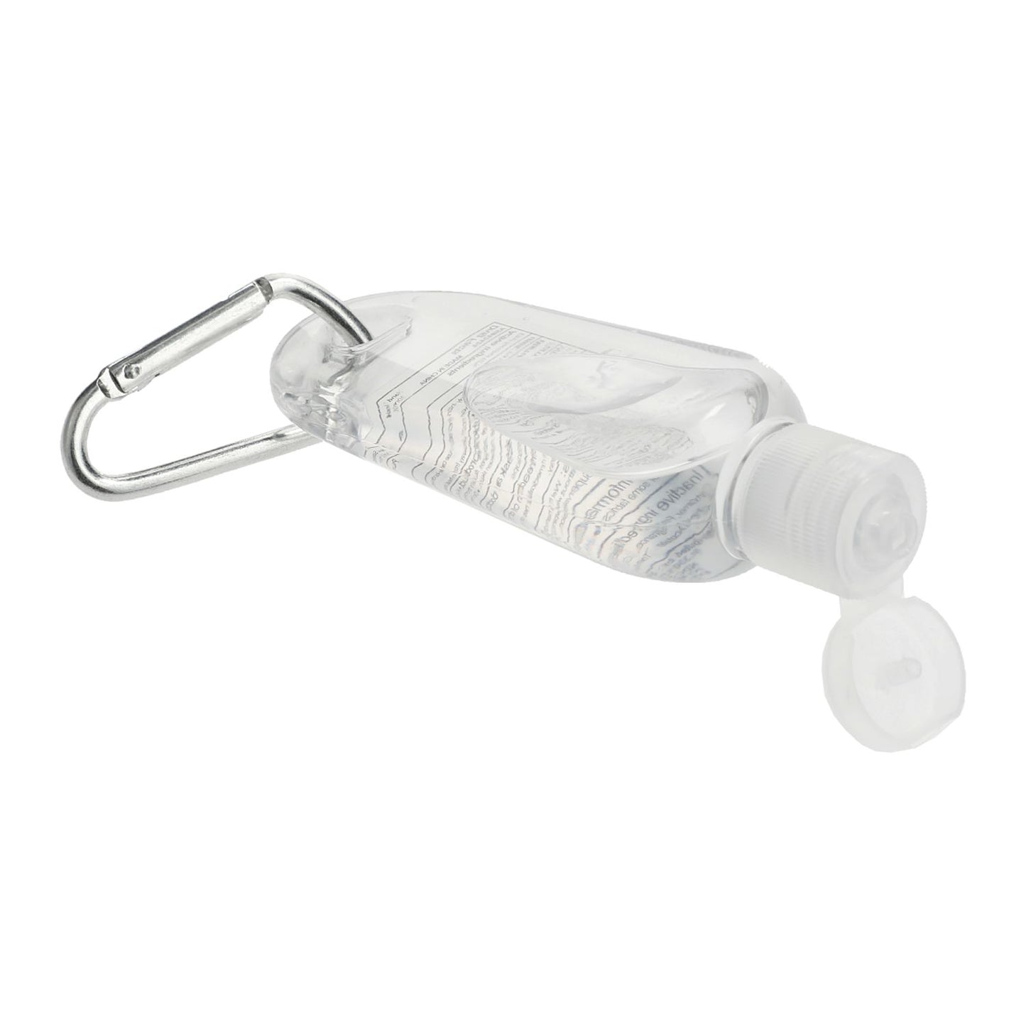 Clip-N-Go 1oz Hand Sanitizer with Mini Carabiner - Clear