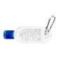 Clip-N-Go 1oz Hand Sanitizer with Mini Carabiner - Royal