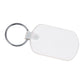 Rectangular Soft Key Tag - White