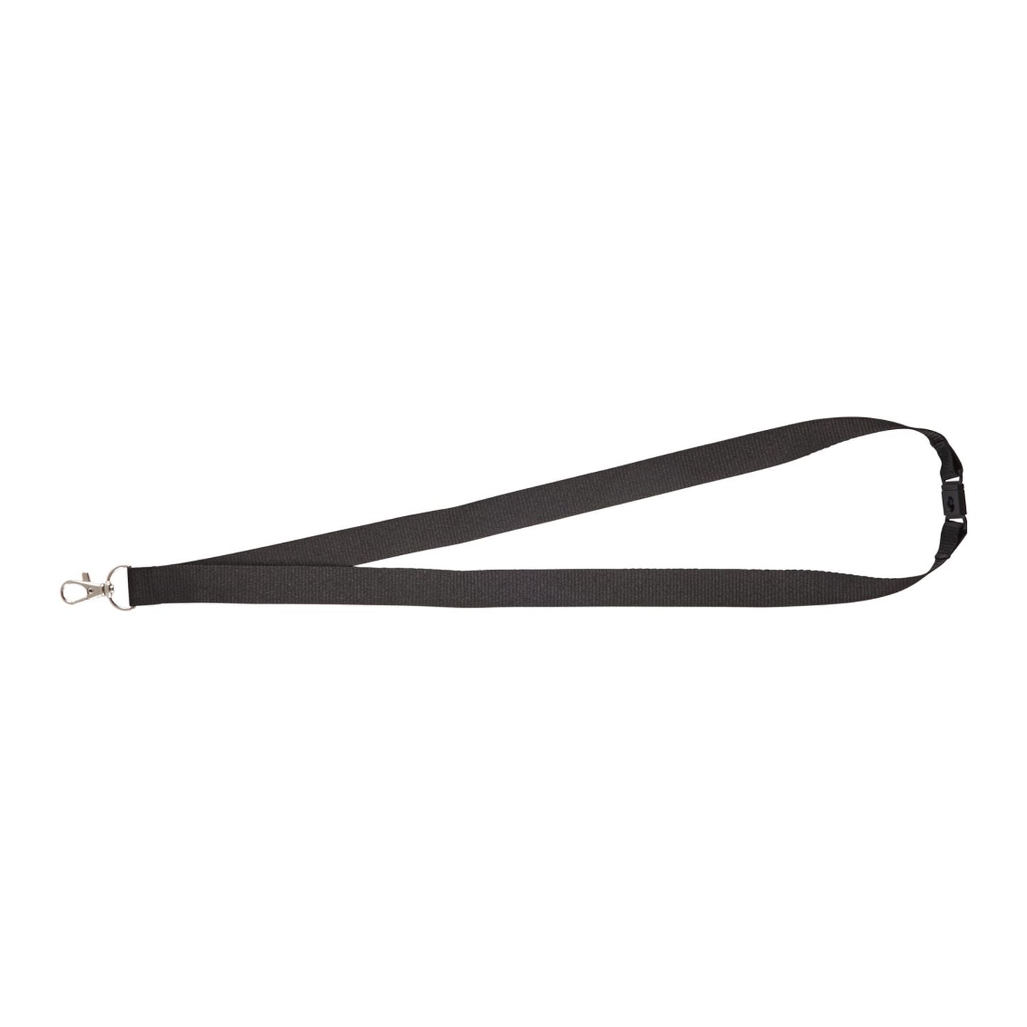 Breakaway Swivel Lobster Clasp Lanyard - Black