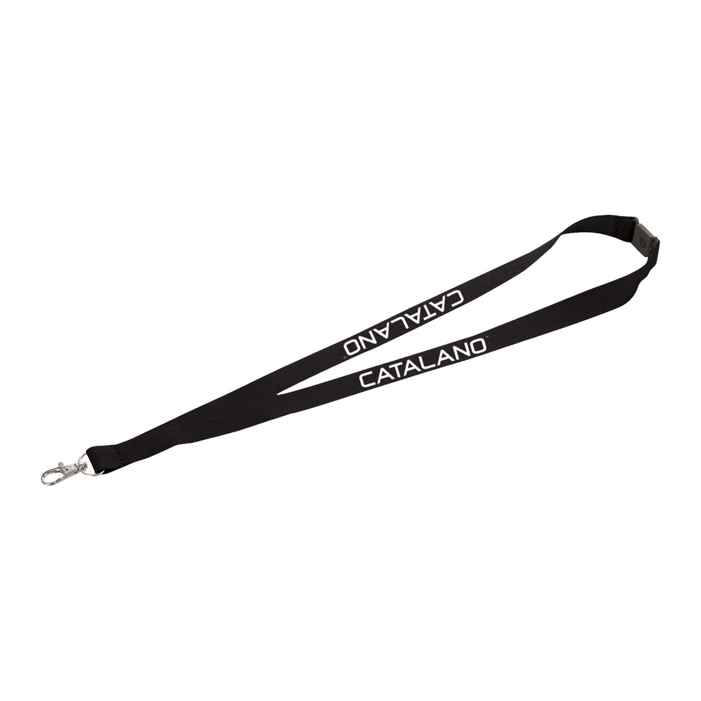 Breakaway Swivel Lobster Clasp Lanyard - Black