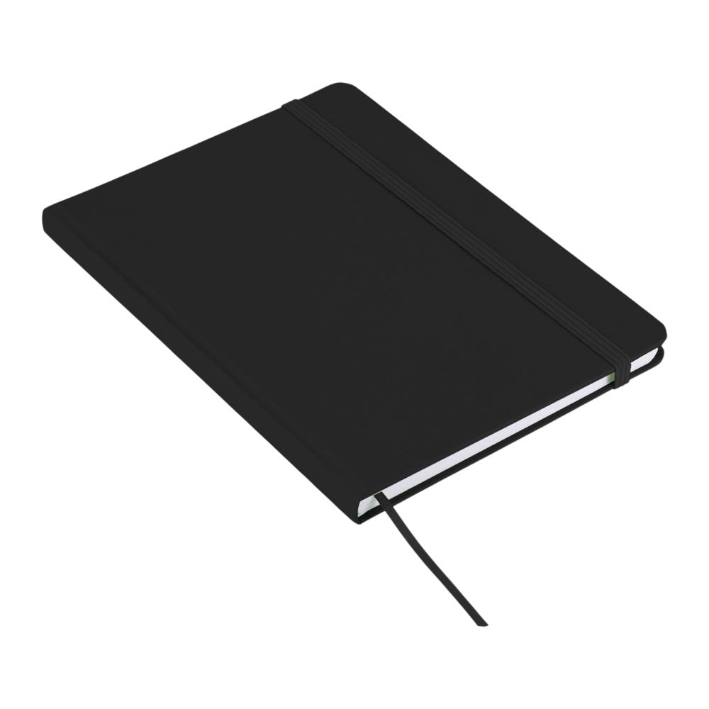 5" x 7" FSC® Mix Large Rainbow Notebook - Black