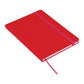 5" x 7" FSC® Mix Large Rainbow Notebook - Red