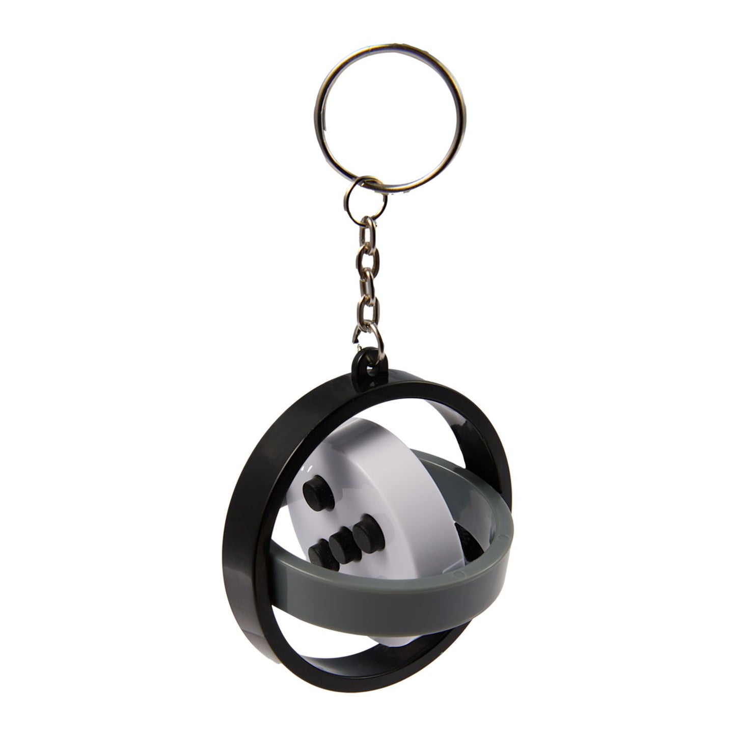 Gyroscope Fidget - White/Grey/Black