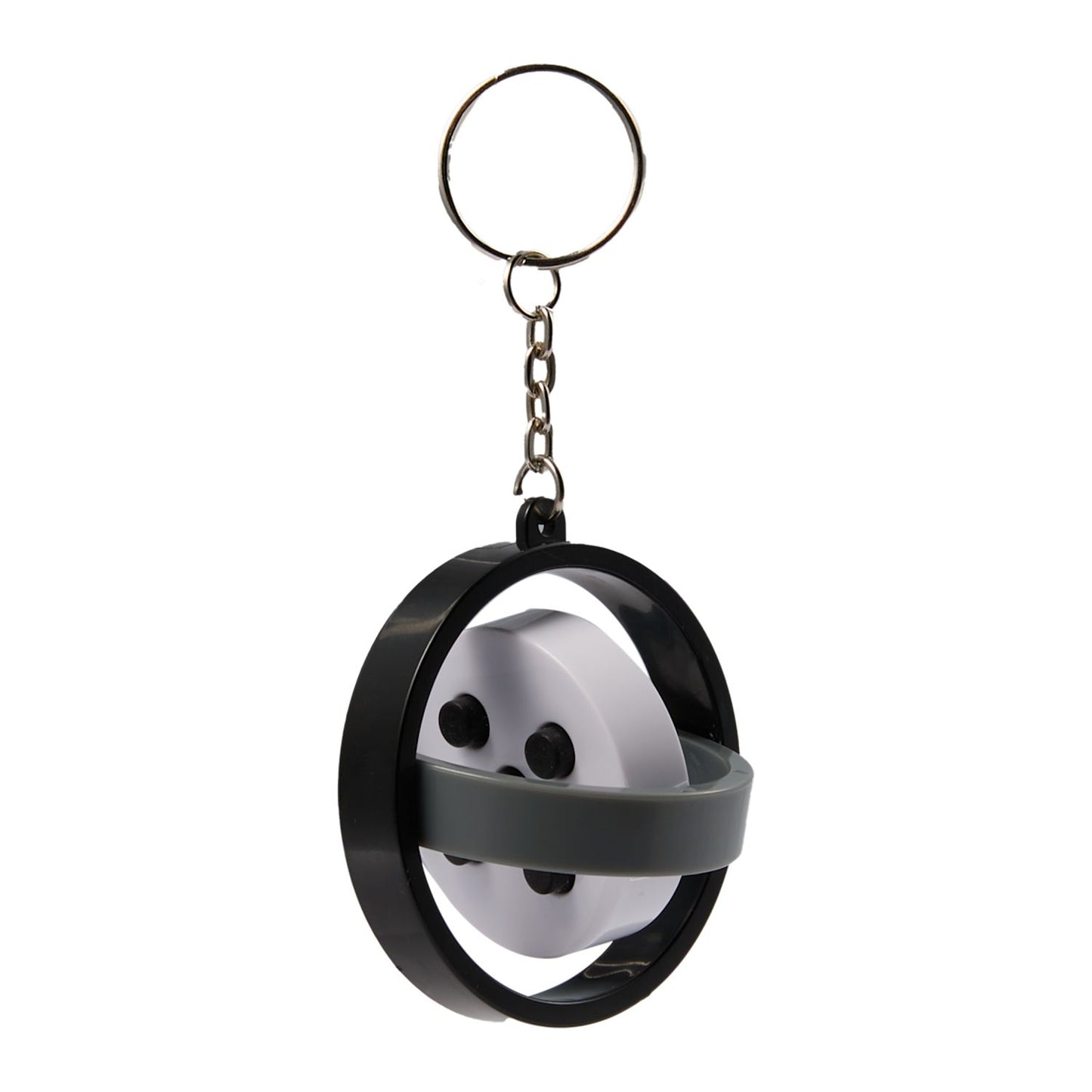 Gyroscope Fidget - White/Grey/Black