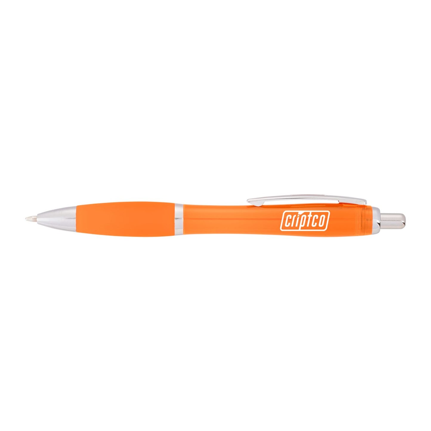 Nash Retractable Ballpoint Pen - Orange