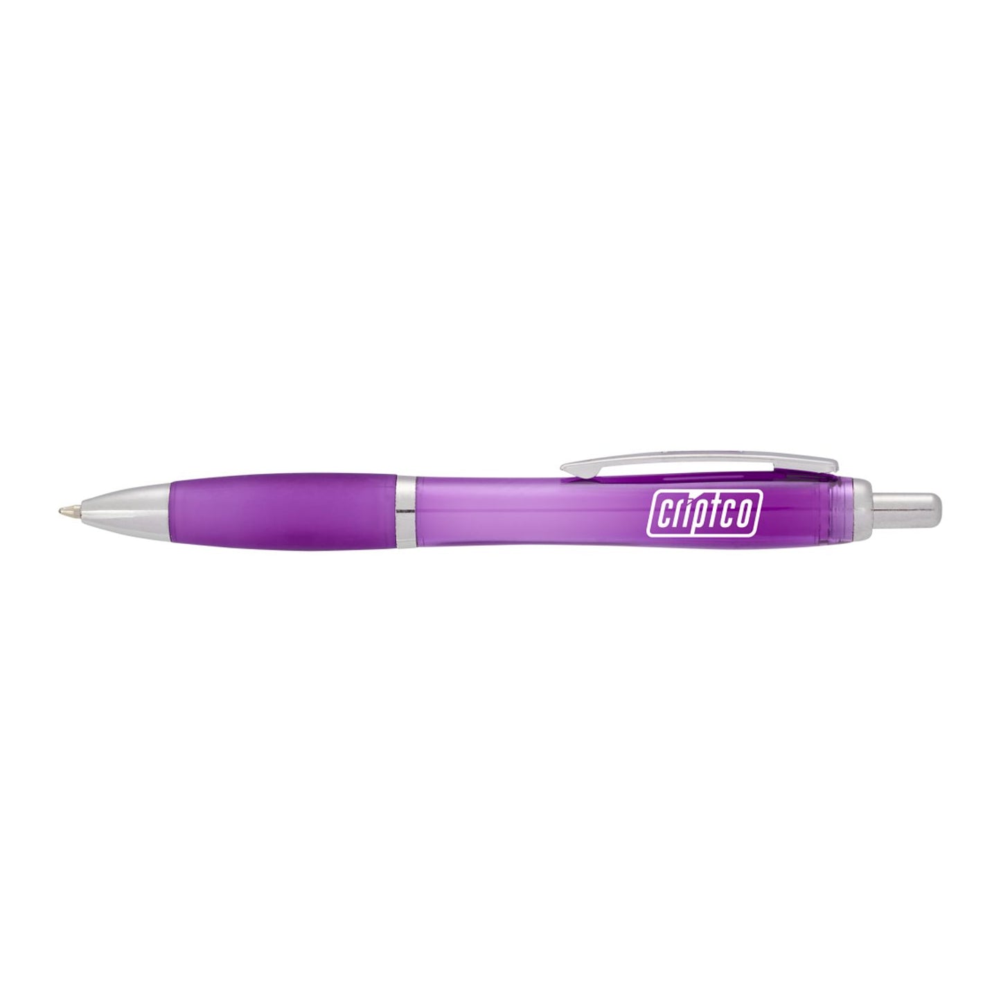 Nash Retractable Ballpoint Pen - Purple