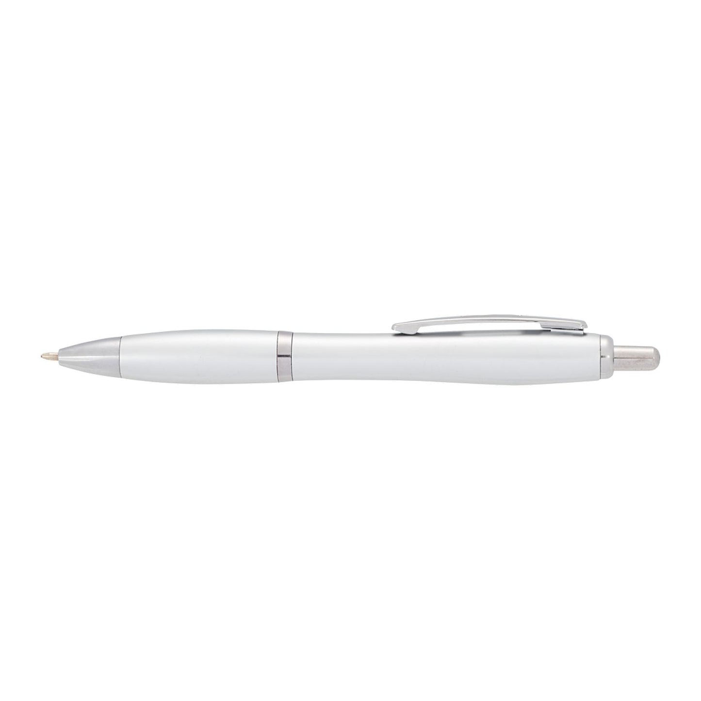 Nash Retractable Ballpoint Pen - Silver