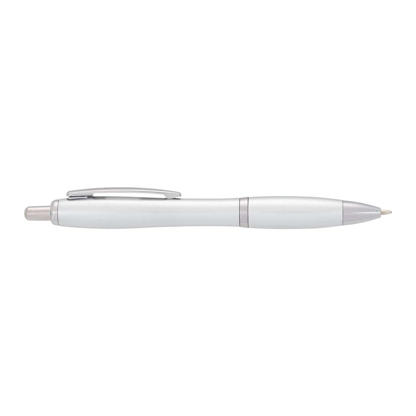 Nash Retractable Ballpoint Pen - Silver