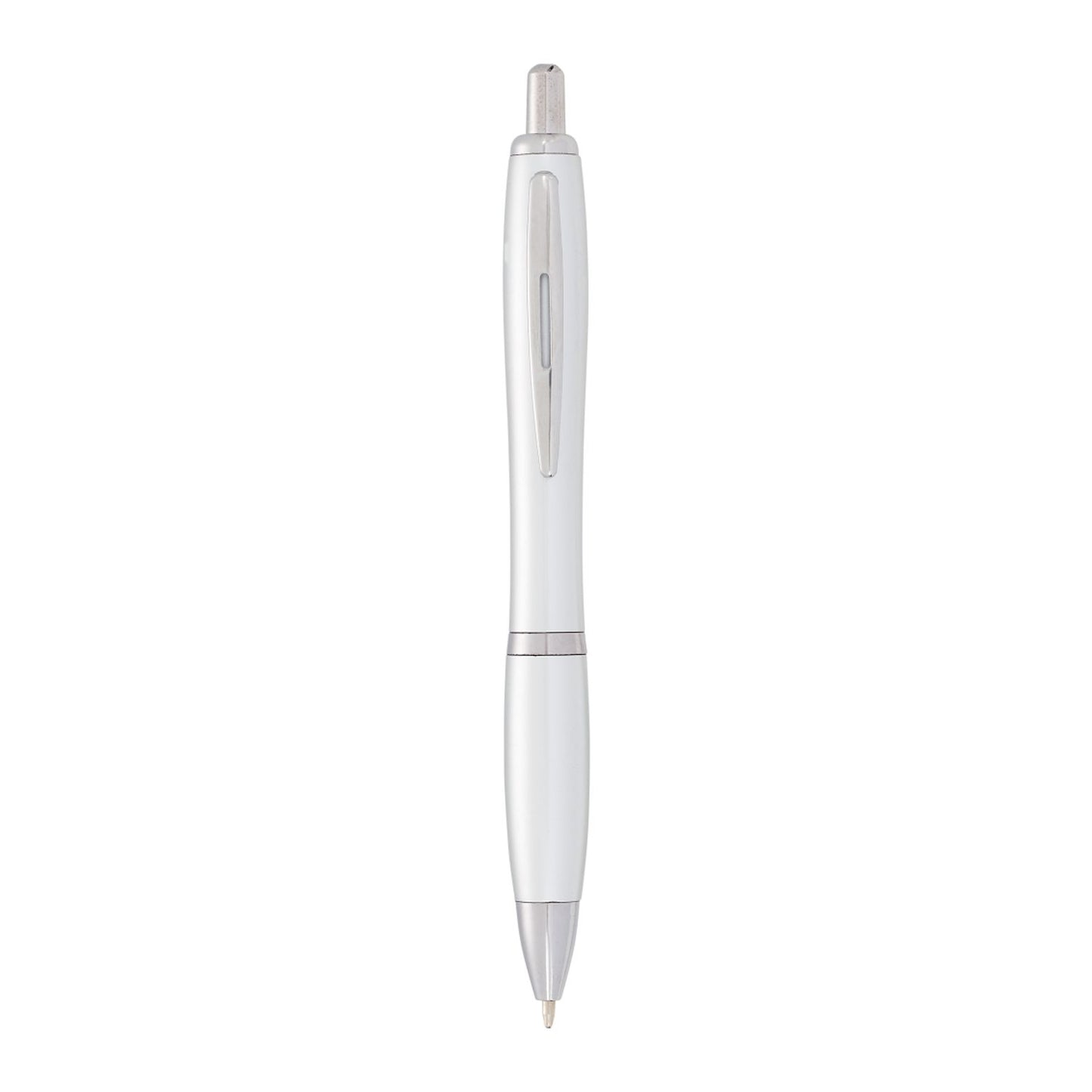Nash Retractable Ballpoint Pen - Silver