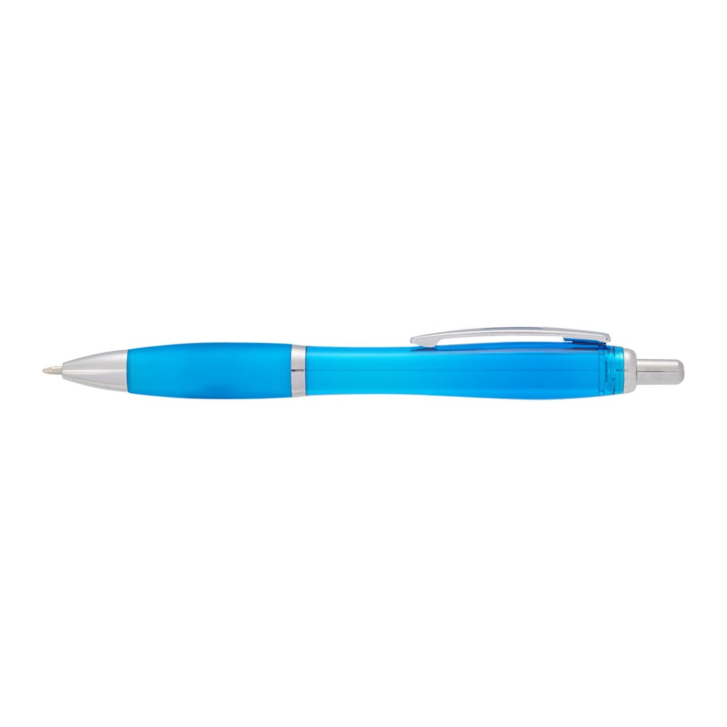 Nash Retractable Ballpoint Pen - Translucent Teal