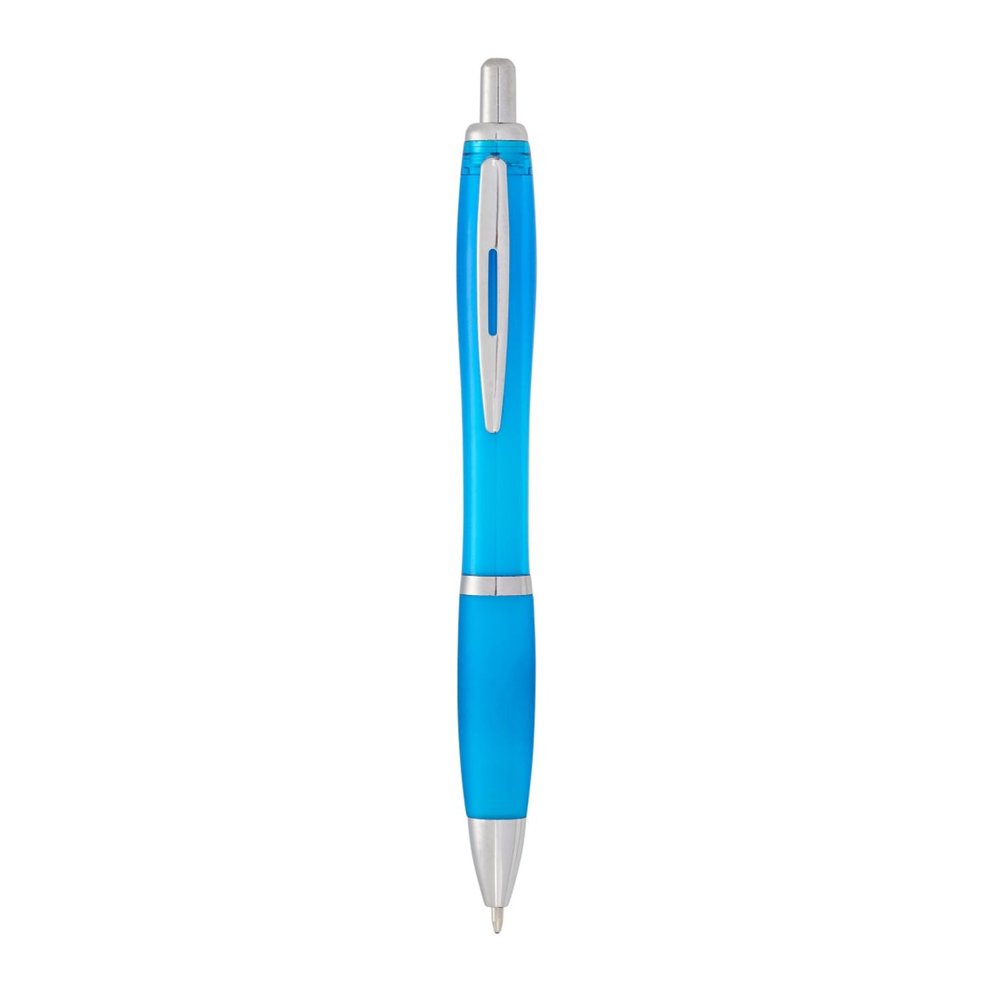 Nash Retractable Ballpoint Pen - Translucent Teal