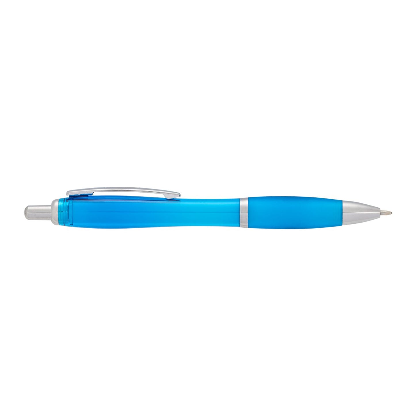 Nash Retractable Ballpoint Pen - Translucent Teal