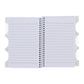 4” x 6” FSC® Recycled Multitask Notebook - White