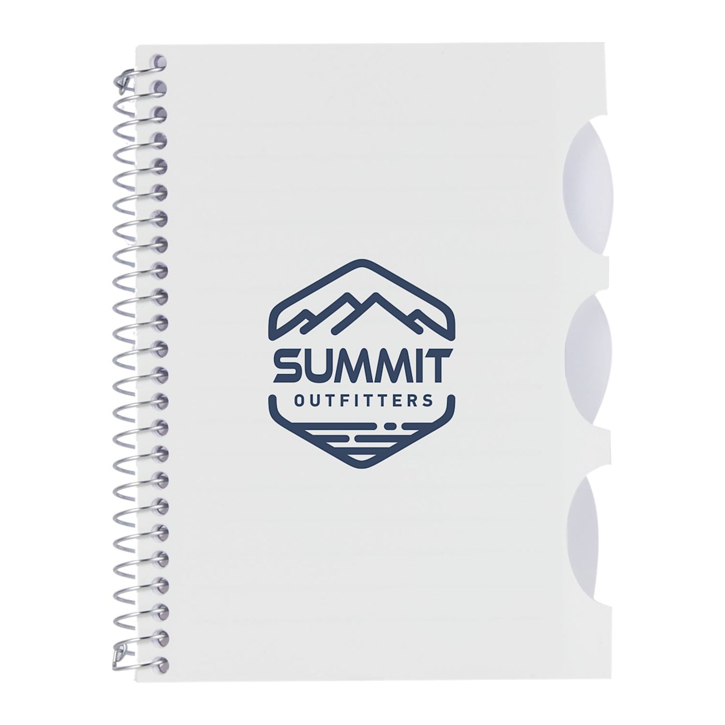 4” x 6” FSC® Recycled Multitask Notebook - White