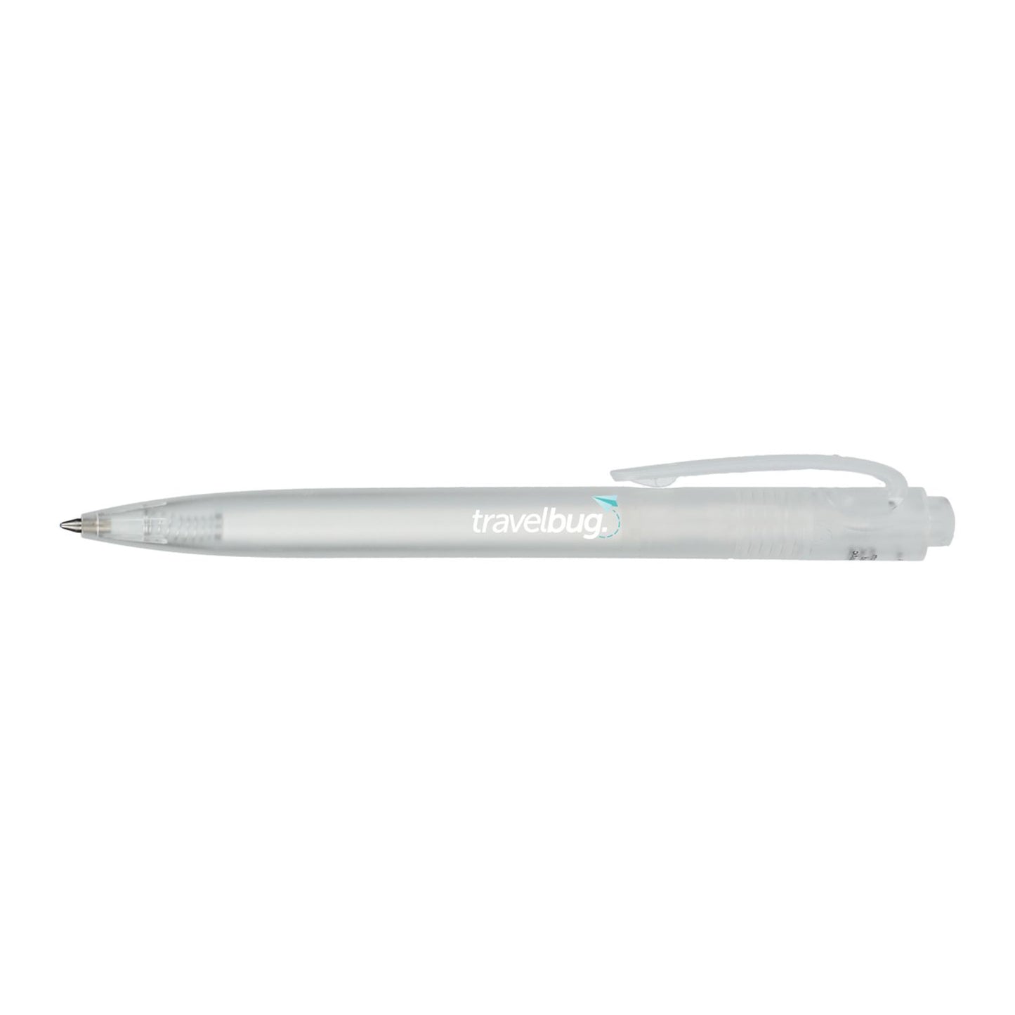 Recycled Ocean Bound Plastic Gel Pen - Clear