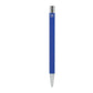 Maxi Recycled Aluminum Soft Touch Gel Pen - Blue