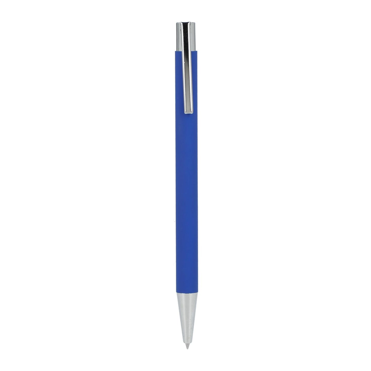Maxi Recycled Aluminum Soft Touch Gel Pen - Blue