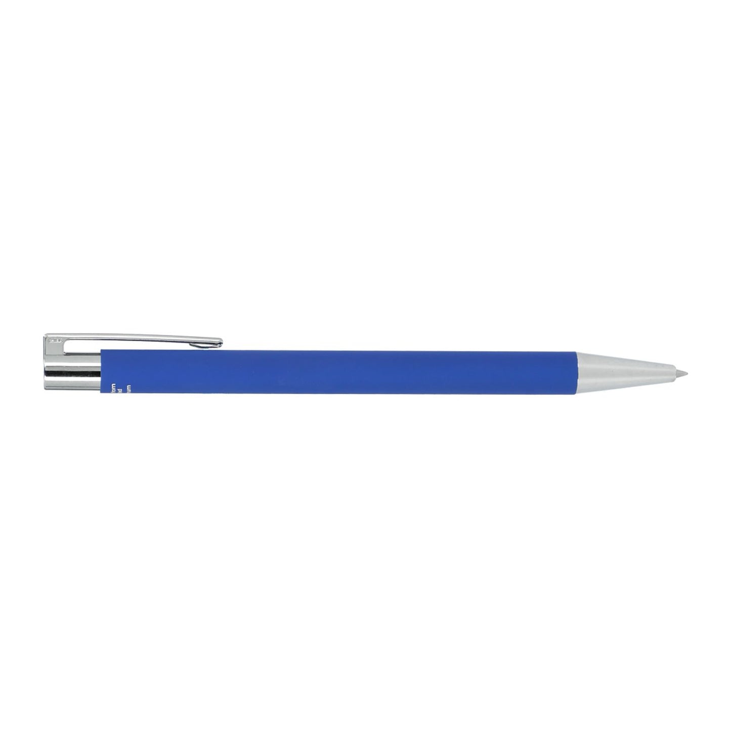 Maxi Recycled Aluminum Soft Touch Gel Pen - Blue
