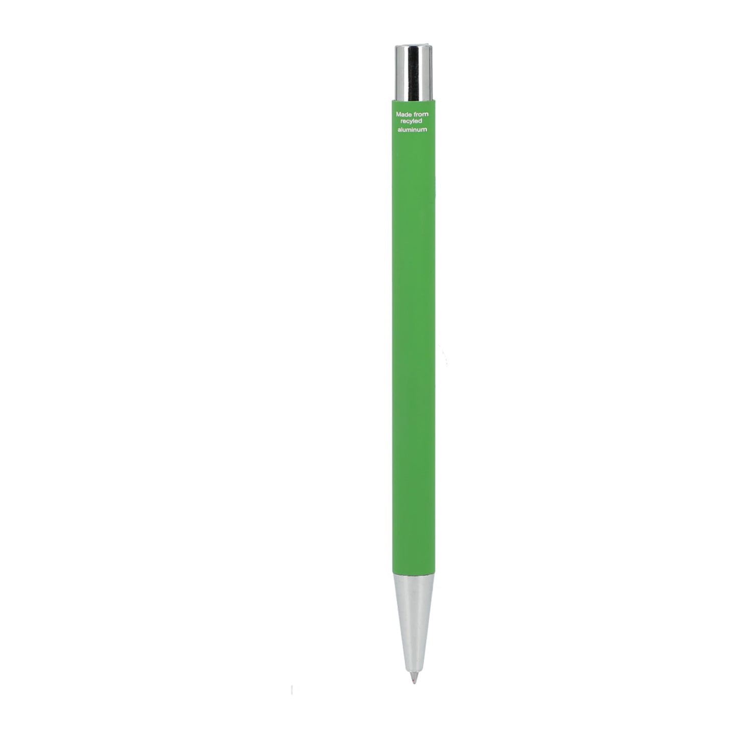 Maxi Recycled Aluminum Soft Touch Gel Pen - Green