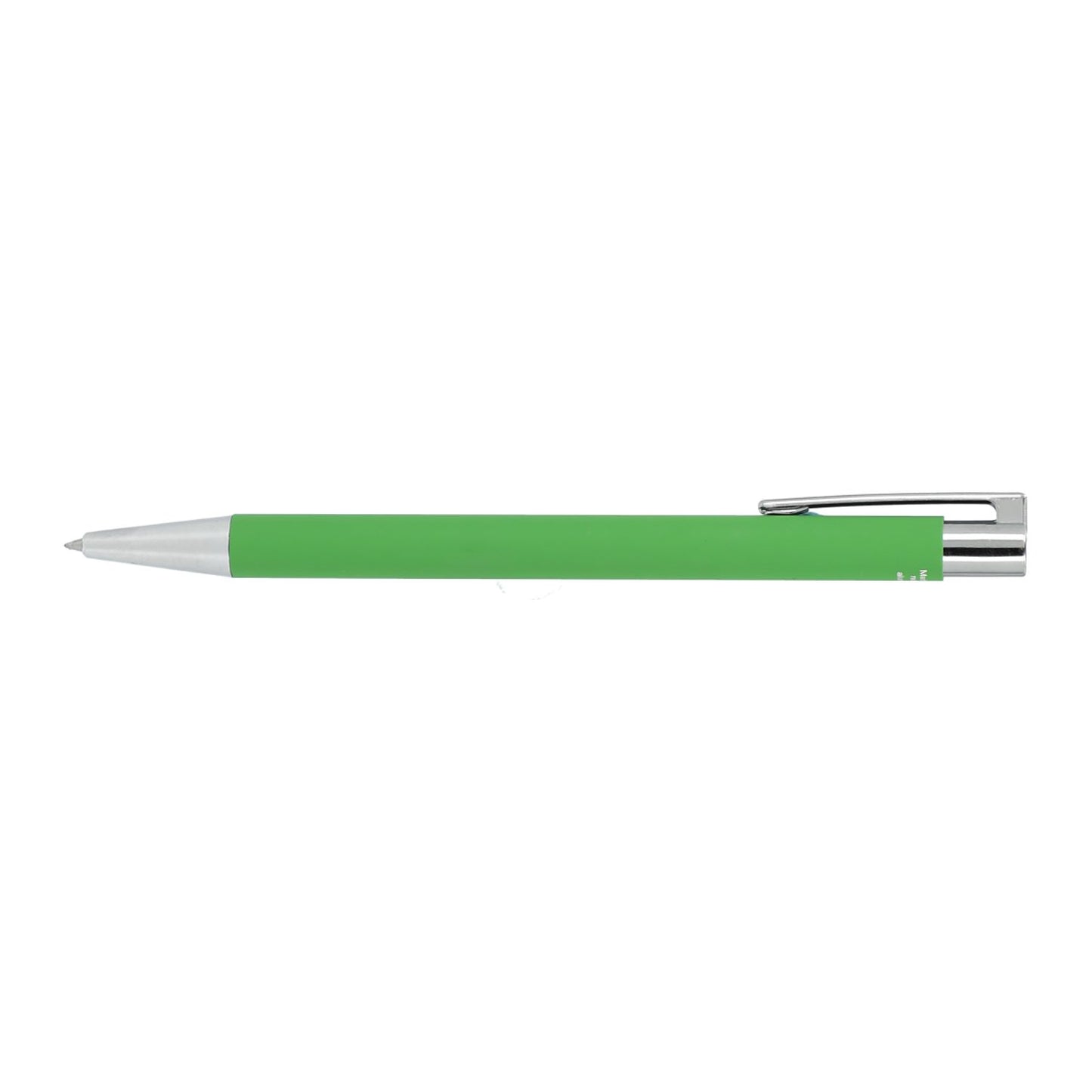 Maxi Recycled Aluminum Soft Touch Gel Pen - Green