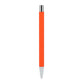 Maxi Recycled Aluminum Soft Touch Gel Pen - Orange