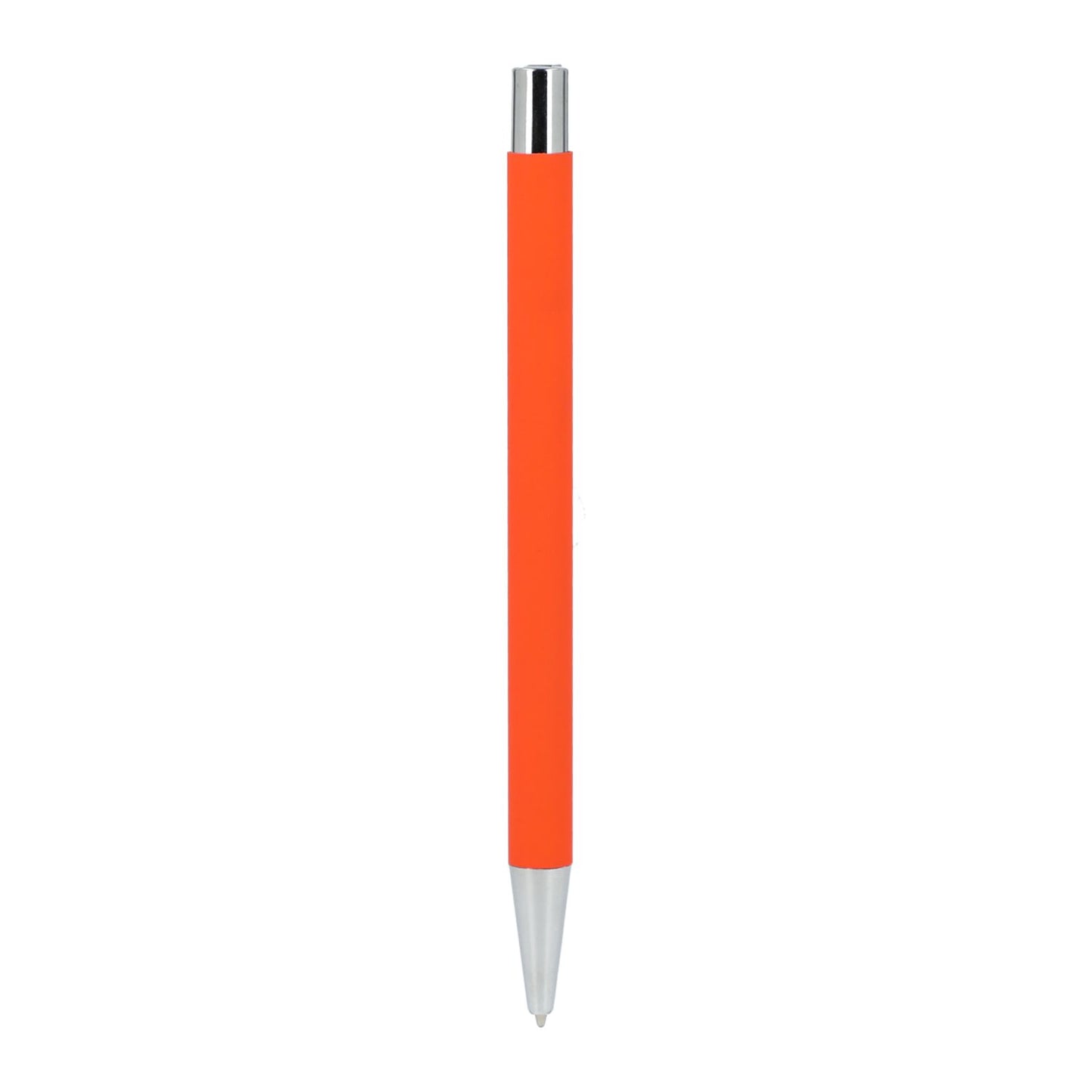 Maxi Recycled Aluminum Soft Touch Gel Pen - Orange