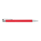 Maxi Recycled Aluminum Soft Touch Gel Pen - Red