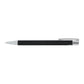 Maxi Recycled Aluminum Soft Touch Gel Pen - Black