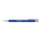 Maxi Recycled Aluminum Soft Touch Gel Pen - Blue