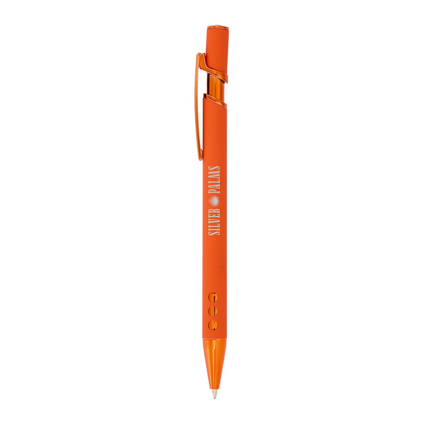 Vera Recycled Aluminum Gel Pen - Orange
