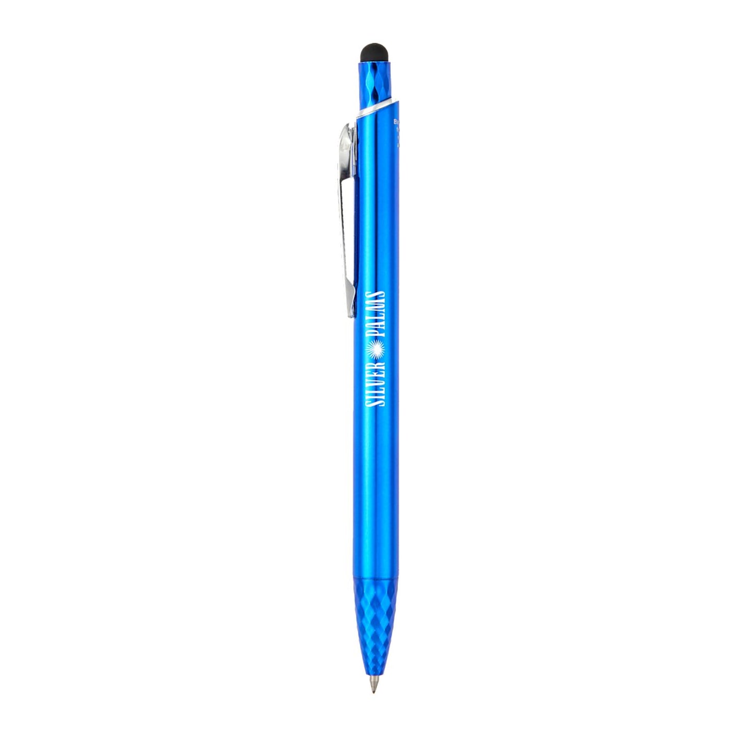 Brite Recycled Aluminum Gel Stylus Pen - Blue