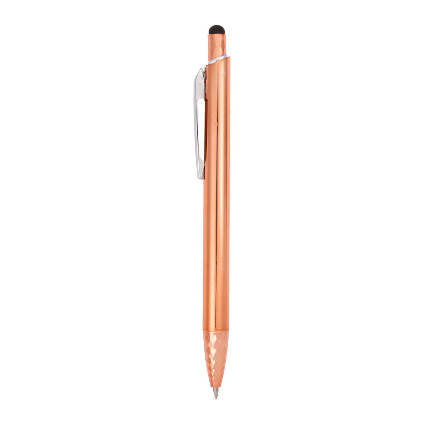 Brite Recycled Aluminum Gel Stylus Pen - Orange