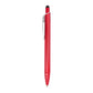 Brite Recycled Aluminum Gel Stylus Pen - Red